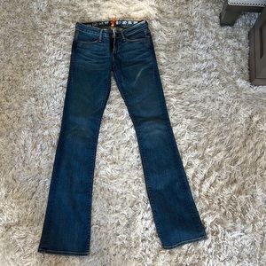 Ernest Sewn womens size 25 jeans. Style Hefner 496. Midrise. Boot cut